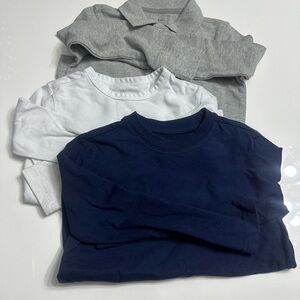 Bundle of 3 children long sleeve shirts - Size: XS - one NWT